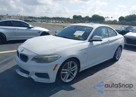 2014 BMW 228 z USA, uszkodzony, nr VIN WBA1F5C54EV246340